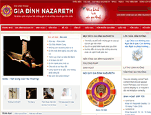 Tablet Screenshot of giadinhnazareth.org